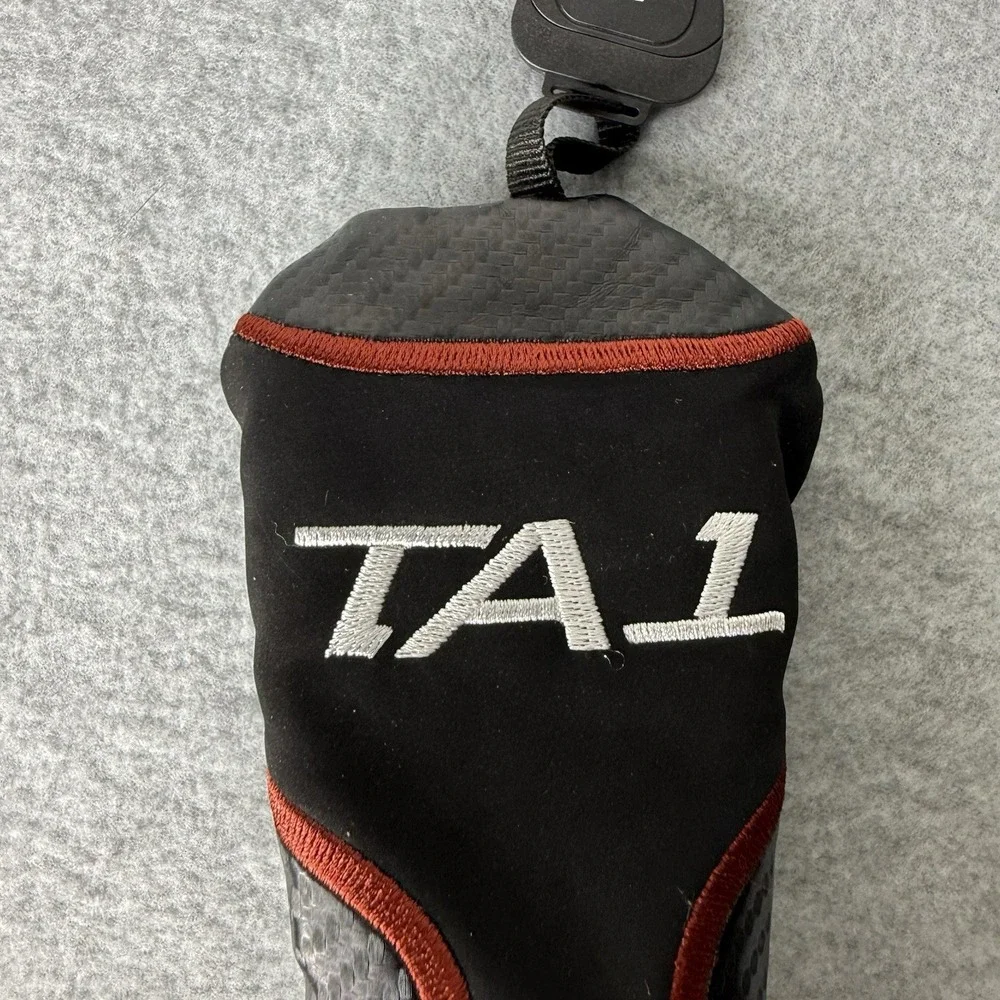 Tommy Armour Ta1 Driver Head Cover 3 Black Red Embroidered
